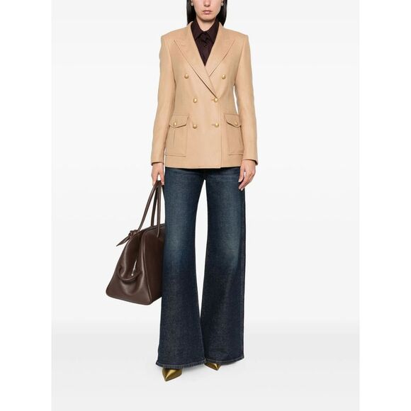 Tagliatore Neutrals Jackets - Fitted Jackets Women